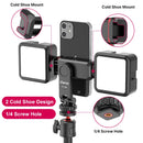 Ulanzi ST-06S Vertical Shooting Phone Mount Holder for DSLR Camera Monitor Mount Tripod Mount Clamp for Smartphone Vlog Shooting