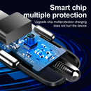 Car USB Charger Quick Charge 3.0 4.0 Universal 18W Fast Charging in car 4 Port mobile phone charger for samsung s10 iphone 11 7