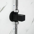 Brass Angle Valve Chrome Black Rose Gold Inlet Valve Bathroom Single & Double Outlet Valve G1/2 Water Stop Valve Toilet Kitchen