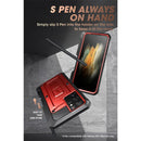 适用于三星 Galaxy S21 Ultra 手机壳 5G (2021 版) SUPCASE UB Pro 全身双层坚固带皮套支架和 S Pen 插槽
