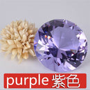 带底座的透明水晶钻石镇纸玻璃宝石展示品婚礼家居装饰艺术工艺品材料礼品