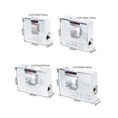 Stainless Steel Burglar Padlock Security Safety Lock Antique Horizontal Opening 40mm/50mm/60mm/70mm High quality and durable