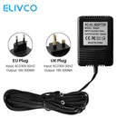 18V 交流电源适配器变压器充电器欧盟英国美国220V-240V适用于Wifi智能可视门铃摄像头可视对讲门铃