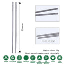 Boundless Voyage Titanium Tableware Travel Flatware Titanium Knife Fork Spoon Chopsticks Straw Outdoor Camping Picnic Cutlery