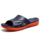 Summer Men Rubber Slippers Beach Shoes Slides Slates Palm Clap Casual Outdoor Indoor Home House Soft Comfortable Big Size 50 51