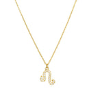 ANDYWEN 925 Sterling Silver Gold 12 Charm Zodiac Pendant Necklace Long Chain Slim Monogram Men Personal Birthday Fine Jewelry