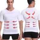 Classix Men Body Toning T-Shirt Body Shaper Corrective Posture Shirt Slimming Belt Belly Abdomen Fat Burning Compression Corset