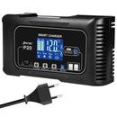 HTRC 20A 12V-24V 摩托车汽车电池智能充电器，适用于修复铅酸、AGM、凝胶、PB、锂、磷酸铁锂电池