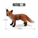 Hot Easter Rabbit Wolf Deer Lion Fox Meerkat Squirrel Figurine Home Decor Miniature Fairy Garden Decoration Accessories Modern