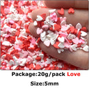 20g Mini Polymer Clay Embellishments Halloween Skull Christmas Candy Cane Mixed Pattern DIY Holiday Crafting Shaker Sprinkles