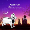 Dog Animal Footprint Beads 925 Sterling Silver Loyal Partners French Bulldog Doggy Charm Fit Bracelet for Women Diy Fine Jewelry