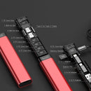 BUDI Multi-function Smart Adapter Card Storage Data Cable USB Box Universal Card Reader for iPhone Samsung USB Hub for Computer