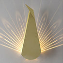 Bedside light wall lamp modern Simplicity peacock Lamps bedroom living room aisle corridor hotel wall light AC220V