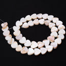 Natural Shell Beads Mother of Pearl Love Star Oval Round Flat Loose Spacer Beads for Jewelry Making DIY Charm Bracelet Necklace