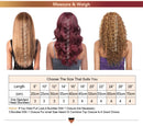 Ginger Brown 13X6 Lace Front Human Hair Wigs Honey Blonde Body Wave Lace Front Wig for Women Pre-Plucked Remy Human Hair Wig