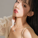 泰国Thaya彩色光弓礼品项链925银波西米亚趣味彩色棱镜项链女士特别设计珠宝