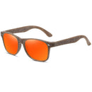 XSW Wood Men Sunglasses Polarized UV400 Coffee Material Wooden Sun Glasses for Women Blue Green Lens Handmade Fashion Brand Cool