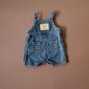 MILANCEL 2023 New Baby Overalls Toddler Girls Denim Jumpsuits Denim Clothes