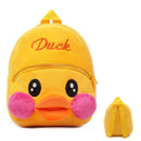 Fashion Children School Bags 3D Cartoon Print Plush Kids Backpack Kindergarten Boys and Girls School Bags Mini Backpack Book Bag
