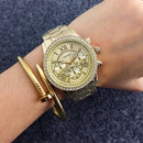 New Geneva Classic Luxury Rhinestone Quartz Women Watches Fashion Female Clock Reloj Mujer Silver Diamonds Ladies Wristwatches