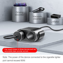 倍思车载点烟器分线器12V-24V双USB车载充电器插座100W汽车自动分线器电源适配器适用于车载USB集线器