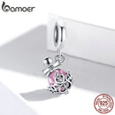 bamoer 925 Sterling Silver Charm for Original DIY Bracelet & Bangle Vintage Perfume Bottle Charms Jewelry Bracelet SCC1734