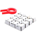 Redragon OEM Profile Electroplated metal texture keycap Backlight Keycap For Cherry MX Mechanical Gaming Keyboard Silver KeyCaps