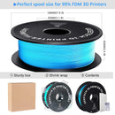 GEEETECH 1kg 1.75mm PETG 3D Printer Filament Vacuum Packaging Overseas Warehouses Fast Ship
