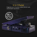 HOTONE Soul Press II Brasil 4合1可切换哇音主动音量被动表情效果踏板，带可见位置指示器
