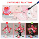 HUACAN Coloring By Numbers Owl Animals Kits Drawing Canvas DIY Pictures Oil Painting Hand Painted Gift Home Decor