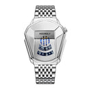 Luxury HOURSLY Brand Trend Cool Men's Wrist Watch Stainless Steel Technology Fashion Quartz Watch For Men 2022 Relogio Masculino