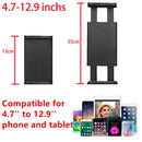 Tablet Desktop Stand For Microphone Holder Mobile Phone Mount For Apple Ipad For Iphone 4.5 to 12.9 inch Car Stroller bracket