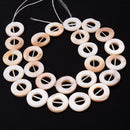 Natural Shell Beads Mother of Pearl Love Star Oval Round Flat Loose Spacer Beads for Jewelry Making DIY Charm Bracelet Necklace