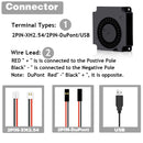 2PCS 40mm 3D Printer Fan 12V 24V 5V 4010 Blower Printer Cooling Accessories DC Turbo Blower Fan Radial Fans 40x40