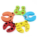 5Pcs/Lot Protection Baby Safety EVA C Shape Door Stopper Cute Animal Security Baby Card Lock Newborn Care Child Finger Protector