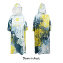Nu-June Beach Hooded Changing Robe Swimming Towels Quick Dry Sunscreen Outdoor Adult Bath Towel Poncho Microfiber Surf Swimsuit