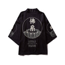 Bebovizi Male Kimono Cardigan Japanese Kimono Men Cardigan Shirt Blouse Yukata Men Haori Obi Traditional Samurai Clothing