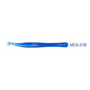 VETUS Professional Makeup Eyelash Tweezers For Volume Eyelash Extension Blue Eyebrow Tweezers Excellent Closure Beauty Tool