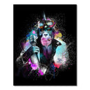 SDOYUNO 60x75cm Painting By Numbers Frameless Colourful Figure Paint By Numbers On Canvas DIY Number Painting Animals Home Decor