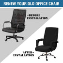 Elastic Office Lift Computer Chair Cover Modern Anti-dirty Boss Gamer Rotating Armchair Seat Case Thickened Armrest Slipcover