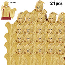 Classic Medieval Movie Elves Dwarf Warrior Iron Foot Dane leader of the Dwarfs Building Blocks LOTR Figures Toys For Children