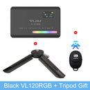 Ulanzi VL120 RGB 柔光罩补光灯 2500-9000K CRI 95+ 3100mAh 摄影灯 摄像灯 手机补光灯