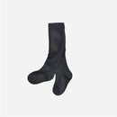 Lawadka Spring Autumn Children Tights For Girls Cotton Knitted Kid's Girls Pantyhose Solid Soft Baby Leggings White Black Tight