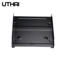 UTHAI G17 2.5/3.5 inch HDD SSD to 5.25 inch Floppy-Drive SSD Hard Drive Bracket Metal Hard Disk Converter Adapter Caddy