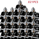 Classic Medieval Movie Elves Dwarf Warrior Iron Foot Dane leader of the Dwarfs Building Blocks LOTR Figures Toys For Children