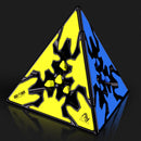 新款奇艺齿轮魔方 3x3x3 齿轮魔方 3x3 金字塔圆柱体球体速拧魔方 儿童益智玩具 礼物玩具