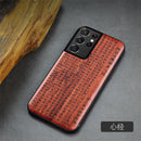 适用于三星 Galaxy S21 Ultra 手机壳 Boogic 原木手机壳 S21 S21+ 木质手机壳 适用于三星 S21 Ultra