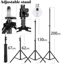 Photographic Equipment Photo Studio Photography Soft Box Kit With Triopod Video 50x70cm Softbox Photo Box With Lamp Holder E27