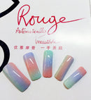 OPHIR 30 色喷枪美甲胶，用于喷枪美甲，UV LED 凝胶，酒精基底，三步美甲抛光凝胶 S001-S030