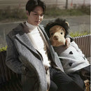 50-125cm High Quality Korea The Kings Lion Toy Lee Minomi lion Stuffed Doll  Plush Animal Birthday Gift for kids